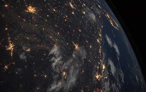 View of Earth from ISS